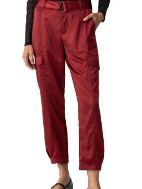 Sanctuary Satin Cargo Pants